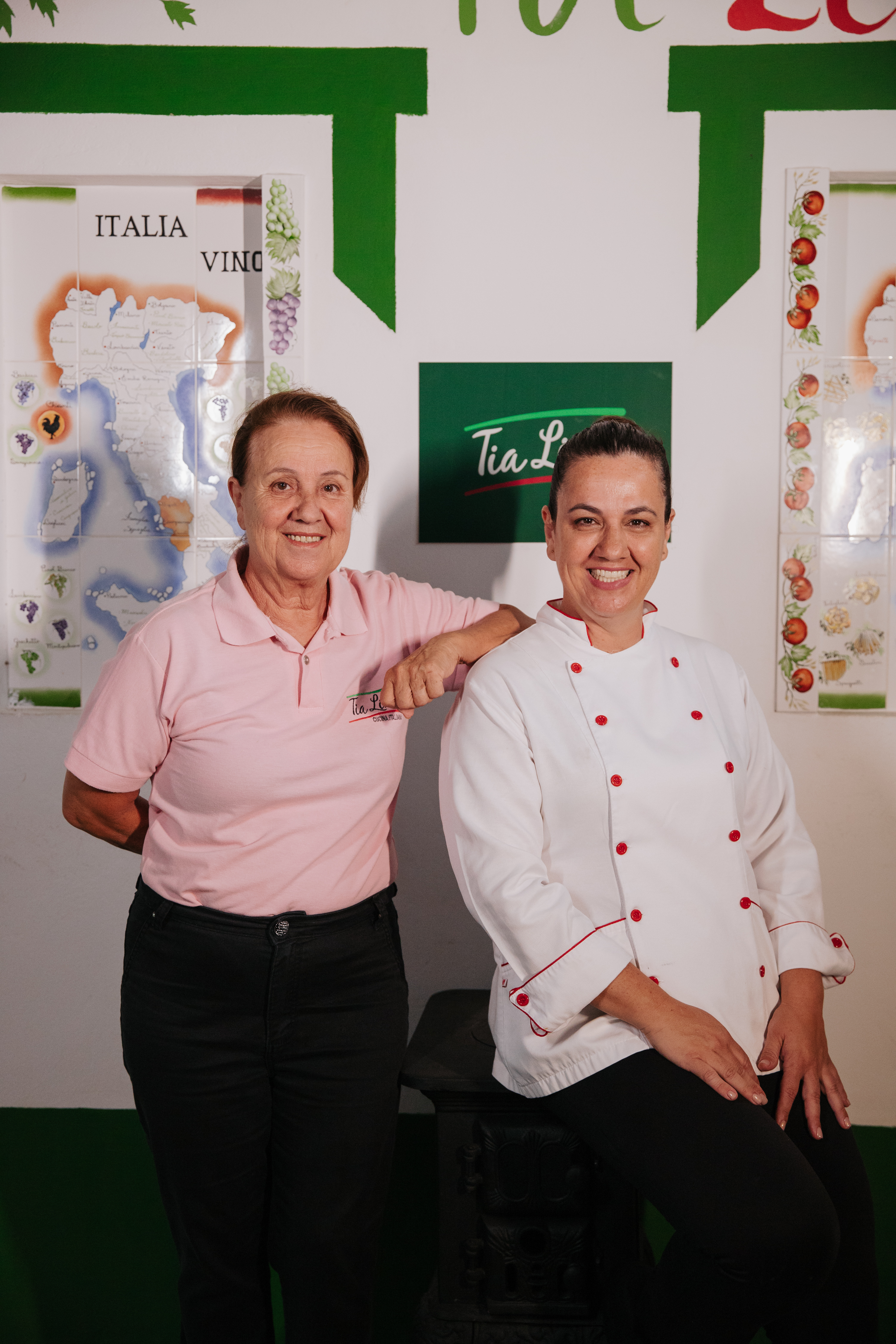 Tia Lina e Carol